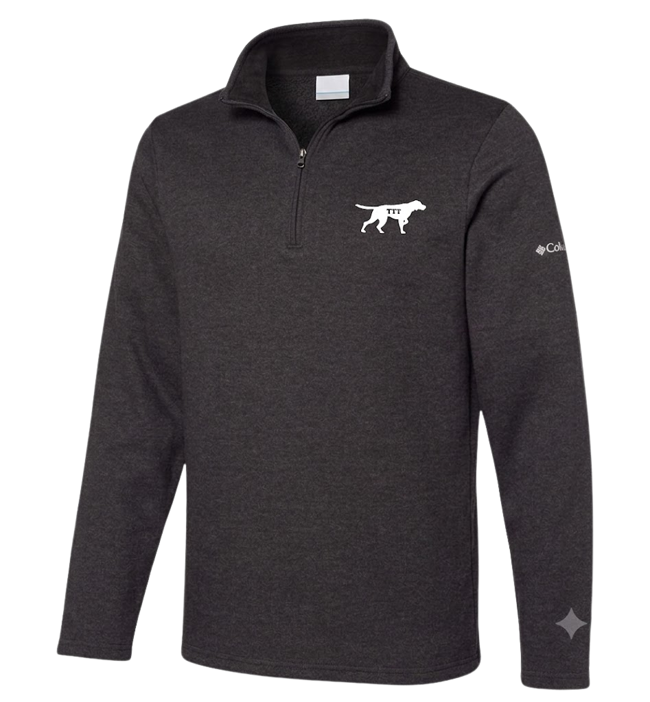 Columbia Quarter Zip with TTT logo